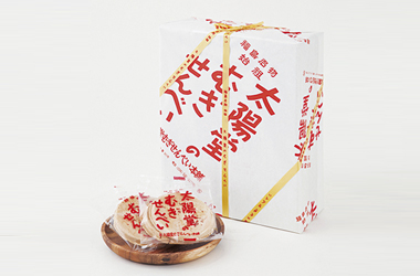 太陽堂のむぎせんべい