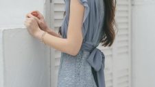 足長効果バツグンなすっきり見えドレス！◎