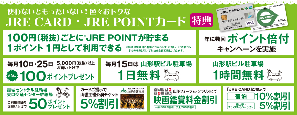 JRE特典