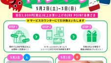 JRE POINT会員さま限定！福島みやげプレゼントキャンペーン開催！