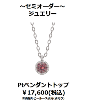7月の誕生石『ルビー』『スフェーン』