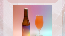 白む星空のように鮮やかでトロピカルフルーティーなビール。