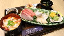 ほっき飯とお刺身定食
