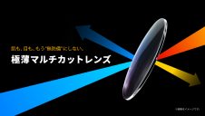 「極薄マルチカットレンズ」発売！