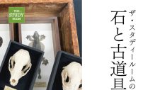 ザ・スタディールームの蚤の市「石と古道具展」
