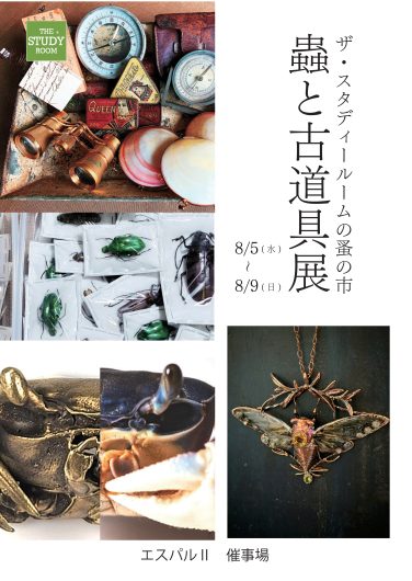 ザ・スタディールーム「蟲と古道具展」