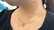 Vintageアクセ×ゴールドジュエリー