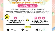 エスパルJRE POINTお買いものスタンプラリー開催！