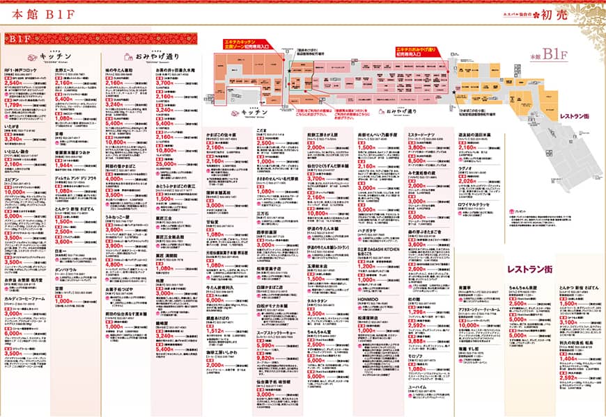 エスパル仙台初売チラシ