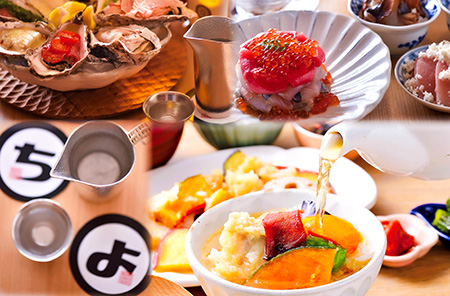 お出汁と牡蠣とアテ ちよ