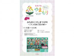 みちのくこけしまつりPR~こけし＆伝統工芸品の展示~