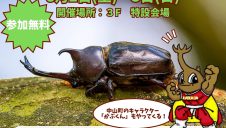 8/2(土)・8/3(日)　君だけのカブトムシをゲットしよう！