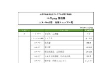 ベニpay 第8弾対象ショップ一覧